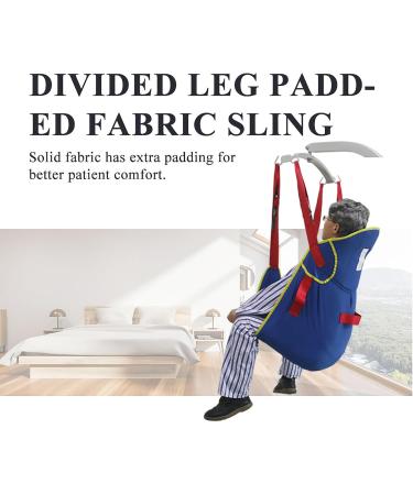 Patient Lift Stair Slide Sling Patient Lift Transferring Pads 90/150 Kg Max Load 4 Sling Points and Height Adjustable Durable Pearl Cotton and Nylon Fabric for Disabled Seniors Medium - Buy Online on GoSupps.com
