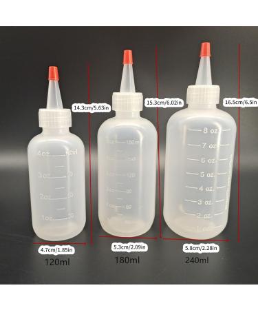 Flacon applicateur portable avec embout pour coloration colle peinture cheveux - Buy Online on GoSupps.com