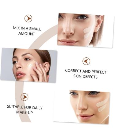 SKISUNO Liquid Foundation Concealer Liquid Moisturizing Foundation Concealer Foundation Makeup Glass Black - Buy Online on GoSupps.com