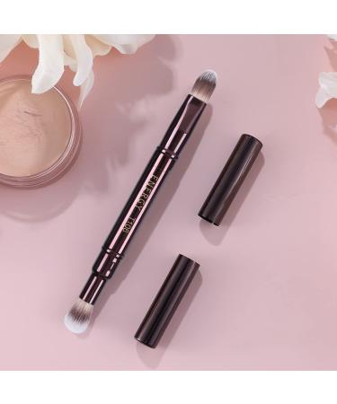 MOGILAN Dual Concealer Brush - Retractable Under Eye Makeup Brush for EyeShadow & Concealer Blending - Buy Online on GoSupps.com