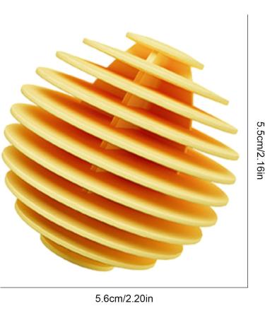 Washing Machine Balls Soft Washing Balls 3 Pcs Machine Ball Softener Tpr Reusable Laundry Balls Quick Drying Washing Balls Deep Cleaning Machine Balls Laundry Softener Balls Yellow - Buy Online on GoSupps.com