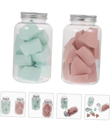 FRCOLOR 2 Boxes makeup egg puff liquid makeup concealer sponge beauty sponges make up for face triangle puff blush Hydrophilic non-latex loose cosmetic 14x7.5cm As Shown 1 - Buy Online on GoSupps.com