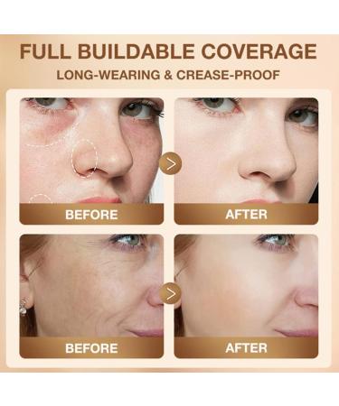 Hydrating Lightweight Foundation Stick with Brush Longwear Contour Stick Foundation Face Stick Matte Foundation Stick Eraser Foundation Stick Multi-use Foundation Stick Makeup (04.) - Buy Online on GoSupps.com