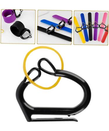 TOVINANNA 1 Set Braiding Auxiliary Wrist Strap Rubber Band Wristband Salon Slap Bands Hair Salon Supplies Barber Hair Tie Organizer Wristband for Hair Stylist Wristband for Hair Ties 23.50X3.00X0.20CM - Buy Online on GoSupps.com