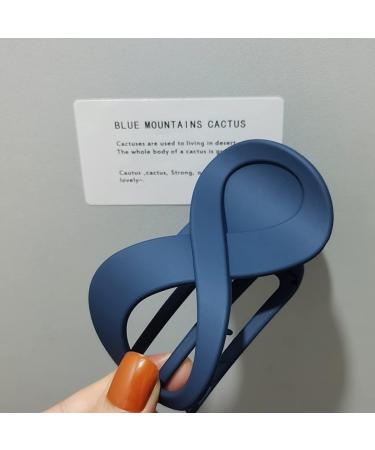 Buy French Hair Clips for Women | Large Matte Hairpin Set for Thick & Thin Hair - Elegant Accessories in Brown Blue Purple & Gray - Buy Online on GoSupps.com