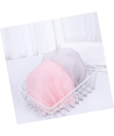 Alipis Hair Shower Cap Bath Visor 2pcs for Women and Kids - Lace Color Cover, Double Layered Bonnet for Bathing - Random Round Cap Design - Buy Online on GoSupps.com