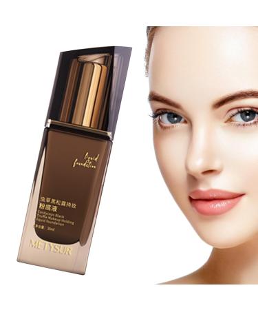 Teksome Moisturizing foundation liquid foundation skincare liquid foundation 30 ml - Lightweight full-coverage moisturizing face makeup long-lasting foundation