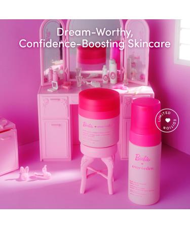 Evereden Happy Face DUO Barbie Edition & Cloud Body Wash Juicy Citrus Set: Multi-Vitamin Kids Face Wash & Cream Fun Foamy Toddler Body Wash & Barbie Gift Bundle - Gentle Clean & Vegan - Buy Online on GoSupps.com