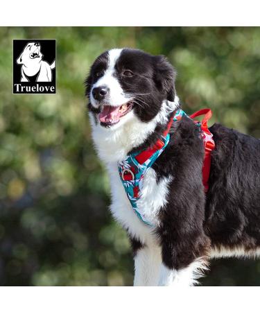 Winhyepet True Love No-Pull Dog Harness - Adjustable Reflective Outdoor Vest for Small & Medium Breeds - Camouflage Purple (TLH5653) - Buy Online on GoSupps.com