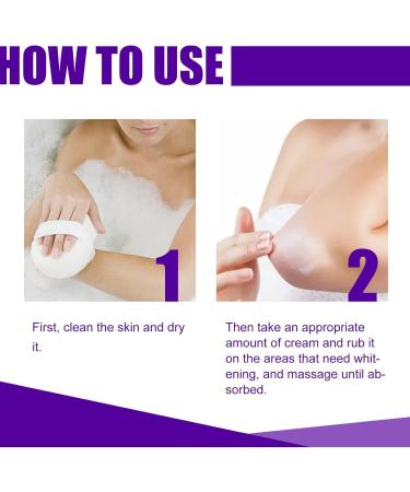  Eastuy Underarm lightening | Whitening cream for women's underarms | Dark spots in the intimate area with instant results for knees and elbows - Buy Online on GoSupps.com