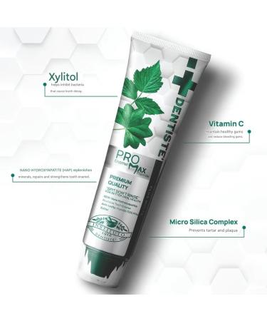 Pro Max Toothpaste (Nano HAp + Fluoride for Enamel Repair & Fresh Breath) 100g - Buy Online on GoSupps.com