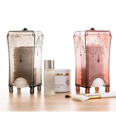 minkissy 1pc Cotton Pad Organizer Storage Containers Square Storage Container Cosmetic Cotton Box Desktop - Buy Online on GoSupps.com