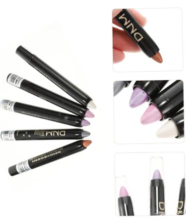 SOESFOUFU 5pcs Pearlescent Eyeshadow Pencil Eyeshadow Stick Makeup Pen Eye Makeup Tools Lying Silkworm Pen - Buy Online on GoSupps.com
