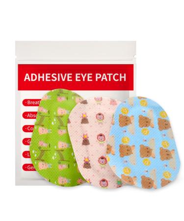 Andicage cute self-adhesive eye flaps for children with 3 different designs one-way eye flap pad for amblyopia Lazy Eye 60 pieces - Buy Online on GoSupps.com