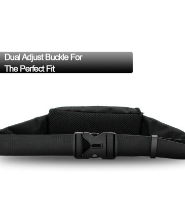 One Trail Hands Free Dog Lead | Durable Bungee Leash With No-Bounce Pack (Large Dog Black) Large Dog Black - Buy Online on GoSupps.com
