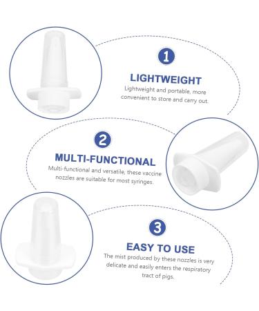 SUPVOX 20 Pcs Injection Heads Pig Supplies Fine Heads 4x2.5cmx2pcs Whitex2pcs - Buy Online on GoSupps.com