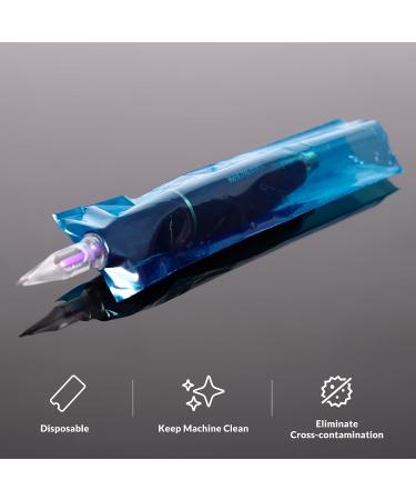 Padieoe 200Pcs Disposable Tattoo Machine Covers - Hygiene Tattoo Gun Wraps for Tattoo Pen & Grip Sleeves - Buy Online on GoSupps.com