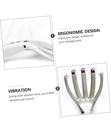 FRCOLOR White ABS Massage Comb - Multifunctional Shampoo Tool for Scalp & Hair Care | International Shipping Available - Buy Online on GoSupps.com