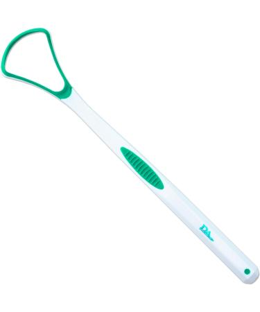 Soft Silicone Tongue Scraper Set - Gentle Cleaning (Purple & Green) - Buy Online on GoSupps.com