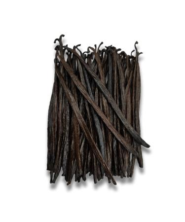 Indonesian Vanilla Beans Gourmet Grade-A For Extract And Baking By Weight (1/4 Lb (Pack of 1))