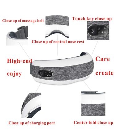 Eye Massage Relieve Fatigue - Electric Movable Vibration Eye Massager for Ultimate Relaxation | XZWLD - Buy Online on GoSupps.com