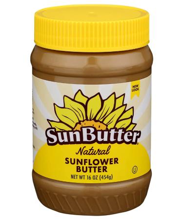 Sunbutter B41295 Sunbutter Natural Sunflower Seed Spread - 16oz