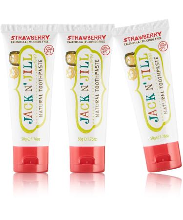 Jack n' Jill Natural Toothpaste Strawberry 1.76 oz (50 g)