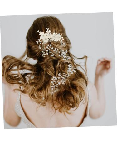 SKISUNO Side Comb Women Insert Comb Bridal Hair Accessories Bridal Hair Comb Wedding Bride Headwear Wedding Bride Headdress Women Hair Comb Accessories Bridal Headpiece Wedding Hair Comb - Buy Online on GoSupps.com