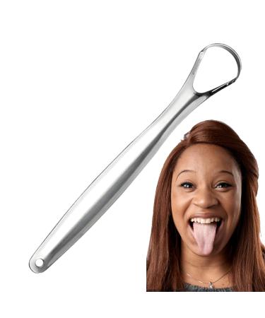Tongue cleaner stainless steel tongue tongue tongue scraper tongue brush cleaning tongue gel in bad breath for children tongue brush