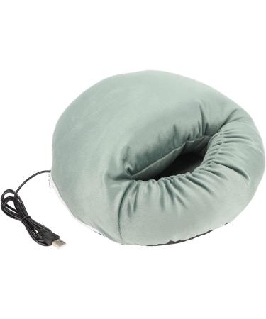 Buy Electrically Heated Foot Warmers for Men & Women - USB Washable Winter Comfort | Cold Feet Solution (30x26cm Black & Green) - Buy Online on GoSupps.com