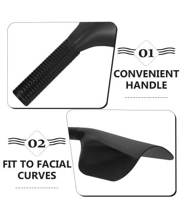 Barber Hair Salon Face Sheild Hand-held Hair Mask for Hairspray Hair Gel Hair Spray Protector for Hairdressing Haircut Hair Stylist Cutting Makeup - Buy Online on GoSupps.com