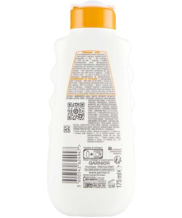  Garnier Garnier Ambre Solaire Hydra 24H Protect Milk SPF30 175ml - Non Greasy - Water Resistant - Vitamin E - Cruelty-Free International Approved - Buy Online on GoSupps.com