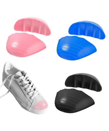 Shoe Filler Inserts for Shoes Too Big 3 Pairs Toe Cushions Inserts Shoe Size Reducer Big Toe Filler Inserts Make Shoes Fit Shoes Insole for Leather Shoes High Heels