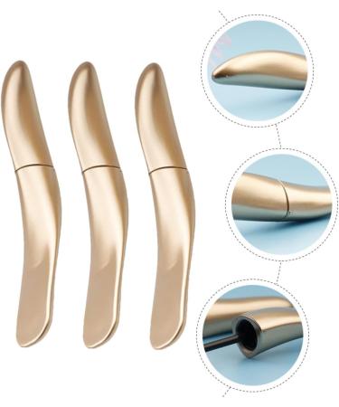 MUSISALY 18 Pcs Eyeliner Empty Tube oil Lash Serum DIY Tube Cosmetics Eyelash Oil Tubes Wand Golden Pp - Buy Online on GoSupps.com