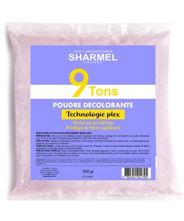 9 Tone Bleach Powder with High Protection Plex 500g