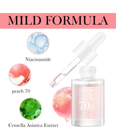 Hsypti Niacinamide Peach 70 Serum 30 ml hyaluron antiwrinkle facial serum moisturizing facial serum for face skin care - Buy Online on GoSupps.com