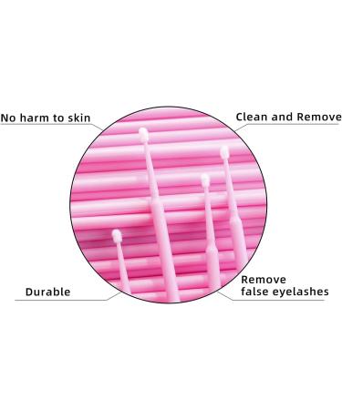 Fenshine 100pcs Pink Disposable Micro Applicator Brushes for Eyelash Extension | Micro Make Up Mascara Brushes - Buy Online on GoSupps.com