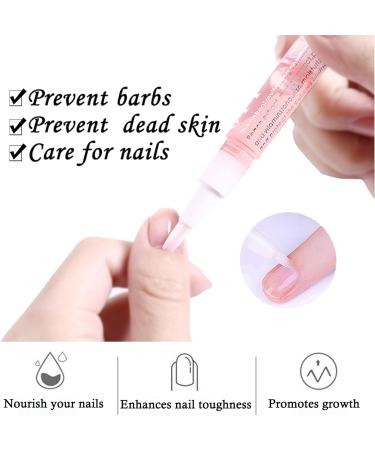 Cuticle Oil Pen for Nails 3PCS Mix Flavors Nail Oil Cuticle Natural Ingredients Cuticle Oil for Nails Nutrition Oil Pen for Manicure Pedicure Nourish Nail Cracking and Dry Nail Repair Treatment - Buy Online on GoSupps.com