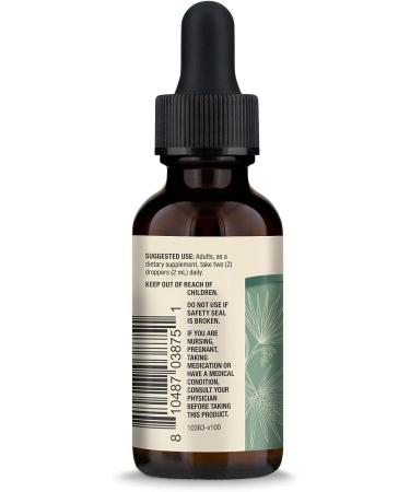 Dr. Mercola Organic Saw Palmetto Liquid Drops 2 fl oz - USDA Organic, Non GMO, Gluten Free, Soy Free - 30 Servings - Buy Online on GoSupps.com