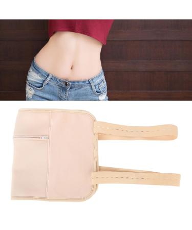 Shop Ergonomically Adjustable Castor Oil Pack - Reusable Soft Compress for Liver Health | Khaki - Buy Online on GoSupps.com