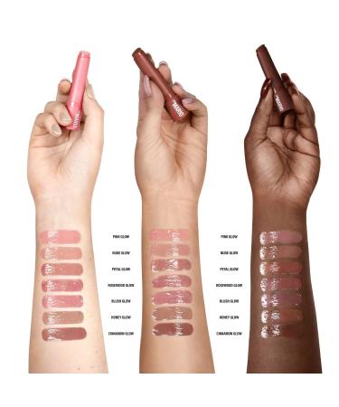 Makeup By Mario Moisture Glow Plumping Lip Serum - Blush Glow - Sheer Spiced Pink | Hydrating Lip Treatment - Buy Online on GoSupps.com