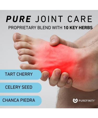 PUREFINITY Uric Acid Flush & Cleanse Capsules + Tart Cherry Extract Capsules - Buy Online on GoSupps.com