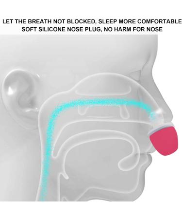 Anti Snoring Nose Vents Plugs for Comfortable Sleep - LF-01 Red - Buy Online on GoSupps.com