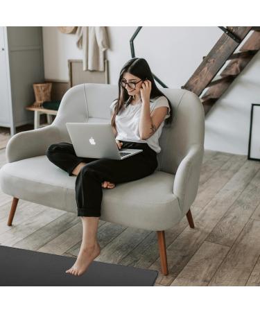 Multi-Purpose Equipment Mat - Waterproof Leather Desk & Floor Mat for Yoga Sleep & Pets | 30x100 cm (11.8x39.3 Inch) - Perfect for Stress Therapy - Buy Online on GoSupps.com