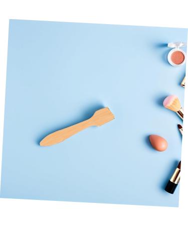  PACKOVE PACKOVE 5 Pieces Spatula for Facial Mask Eye Mask Massage Spoon Face Mask Spoon Skin Care Spatula Makeup Spatula Small Facial Spatula Makeup Mixing Spoons Light Brown Wooden - Buy Online on GoSupps.com