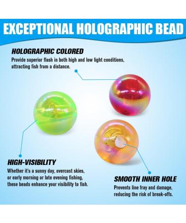 XFishMan Fishing Pearls - Holographic Bait for Salmon & Trout | 5mm 6mm 8mm | 1000-Piece Set in 10 Colors - Ideal for Saltwater & Sweetwater Fishing - Buy Online on GoSupps.com