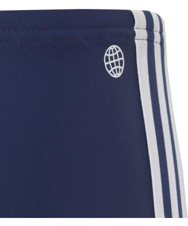 Adidas Boys 3S Jam Jammer (3-4 Years) - Durable White Swimwear for Kids | International Shipping Available - Buy Online on GoSupps.com
