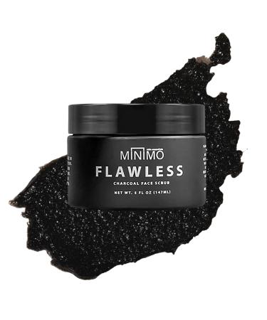 Minimo Flawless Charcoal Face Scrub for Bright Clear Skin