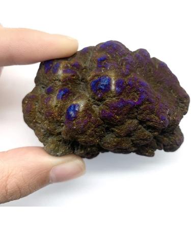 Gems for Decoration 1pc Blue Titanium Aura Agate Quartz Cluster Crystal Geode Minerals Specimen Decorative s Ore Aura Crystal Reiki Crystal Stone - Buy Online on GoSupps.com