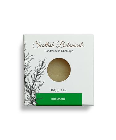 Rosemary Soap Cold Process natural face bar soap With Premium Essential Oils All Skin Collaboration with RBGE DIANA DRUMMOND Scottish handmade soap With seaweed extracts.